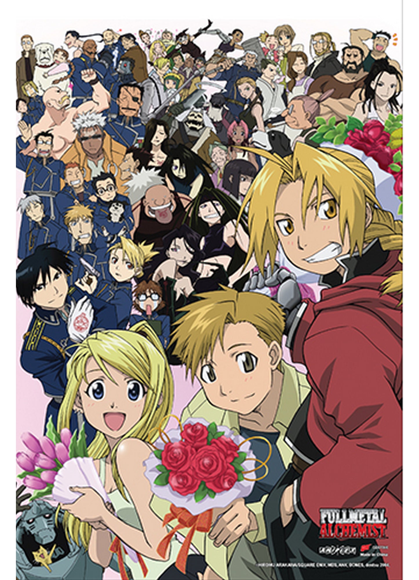 Fullmetal Alchemist - Group Paper Poster
