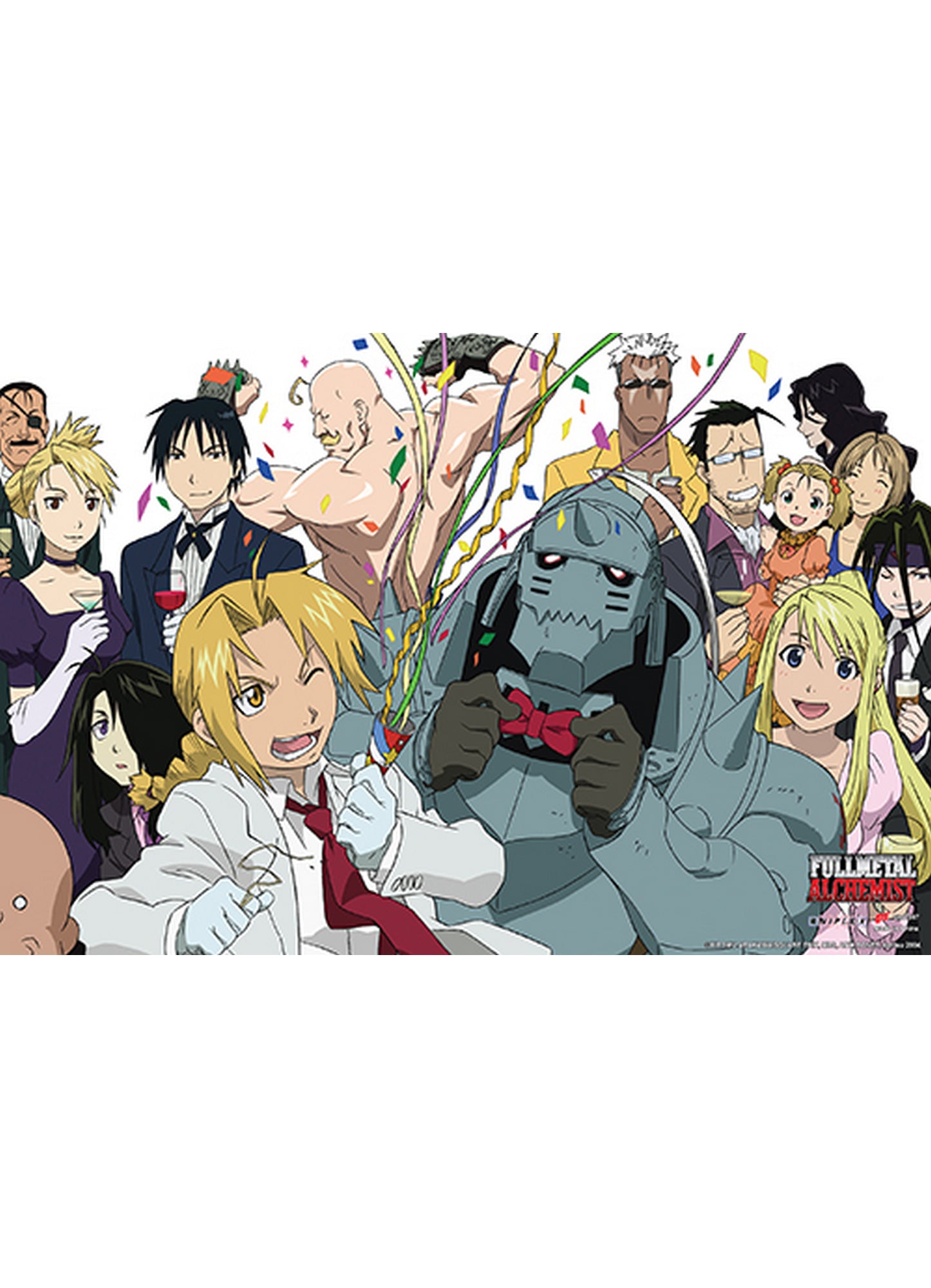 Fullmetal Alchemist - Group Celebration Paper Poster