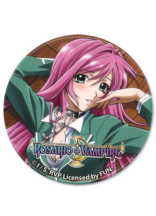 Rosario Vampire - Moka Akashiya Button 2"