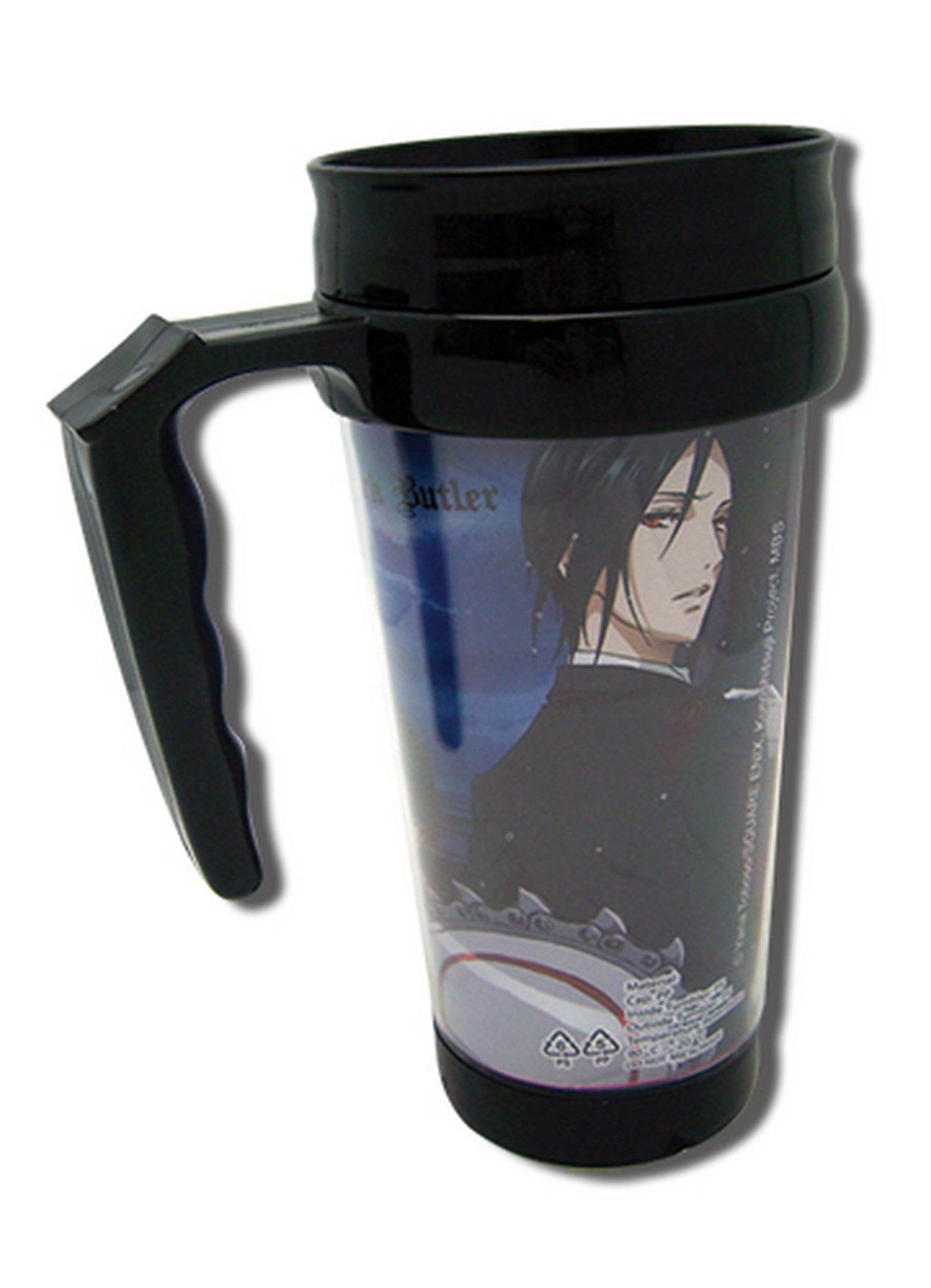 Black Butler - Sebastian Michaelis, Ciel Phantomhive & Grell Sutcliff Tumbler With Handle