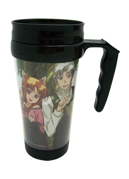 Spice And Wolf - Holo Tumbler With Handle