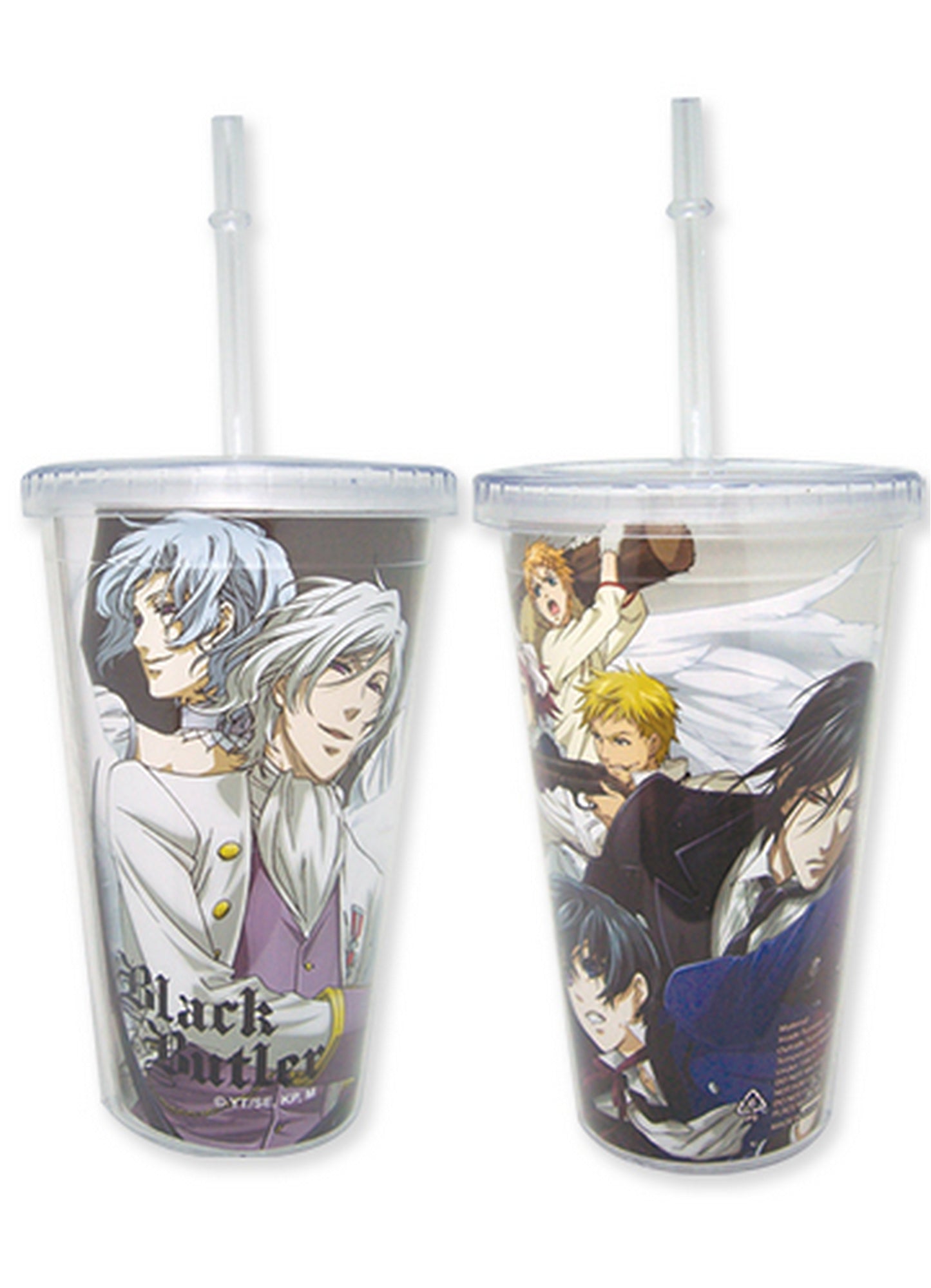 Black Butler - Group Tumbler With Lid