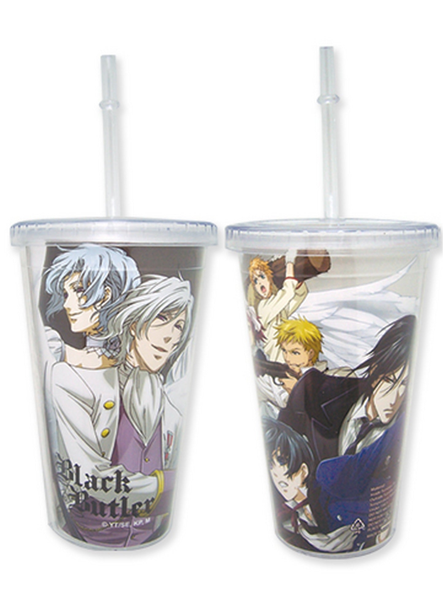 Black Butler - Group Tumbler With Lid