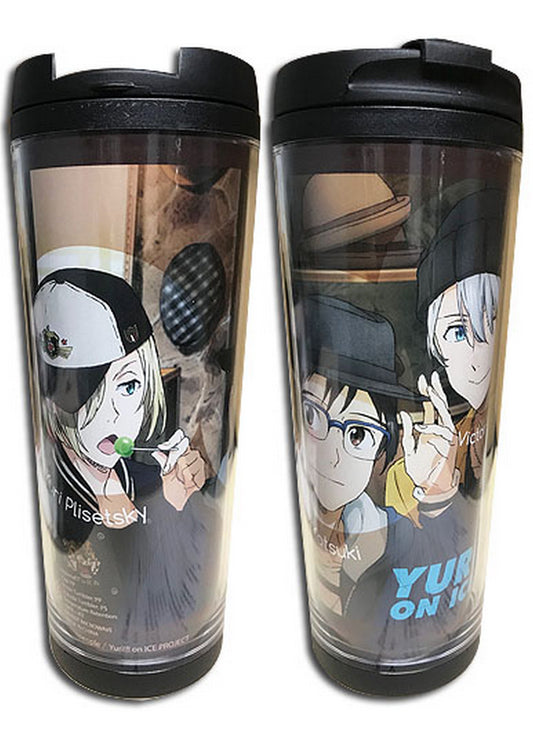 Yuri! On Ice - Group With Hats Tumbler