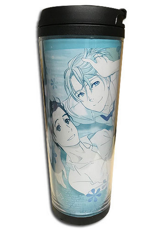Yuri! On Ice - Yuri Katsuki & Victor Nikiforov Lying On The Ground Tumbler
