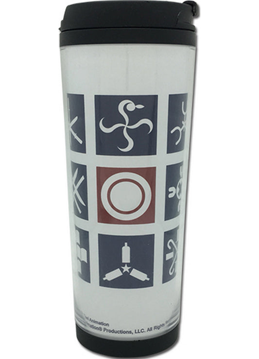 One Piece - Straw Hat Crew Symbols Tumbler