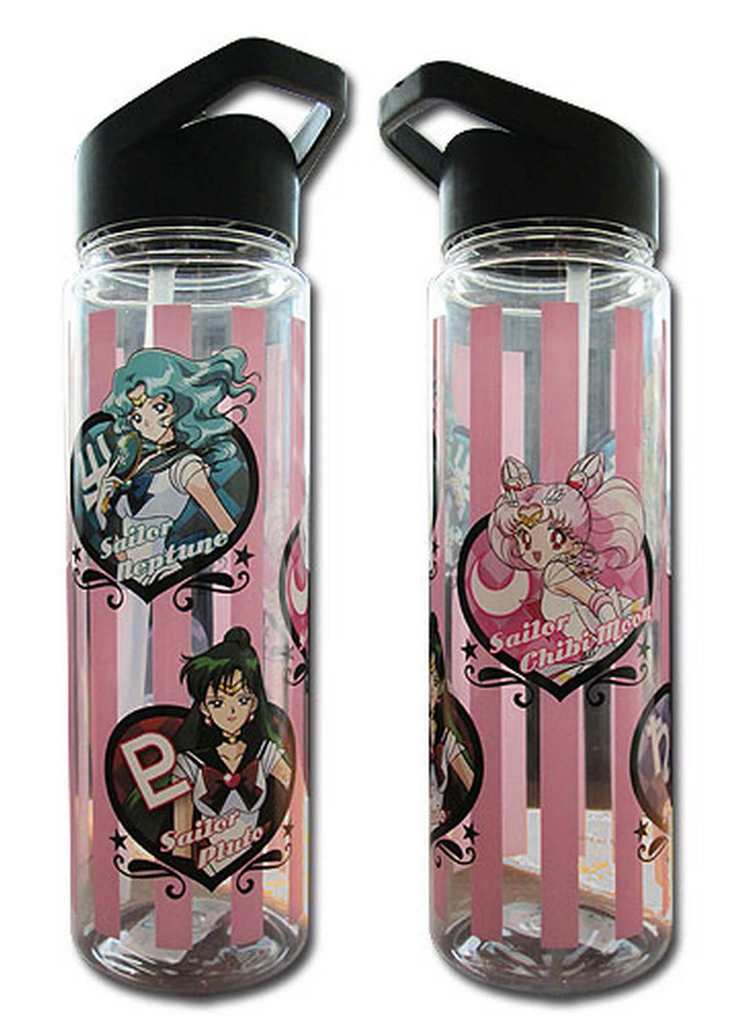 Sailor Moon Stars - Sailor Outer & Chibi Moon Tritan Water Bottle