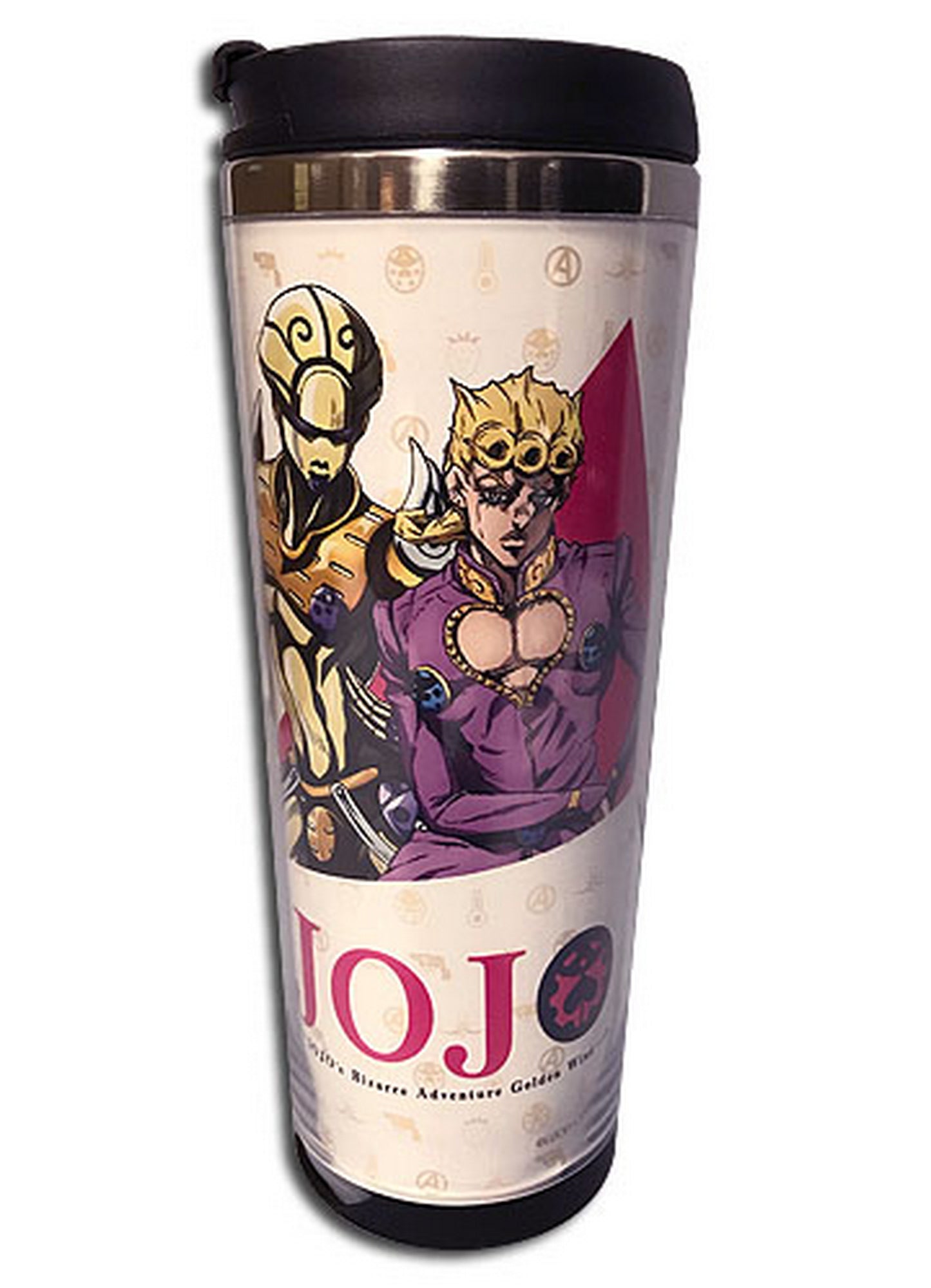 Jojos S4 - Giorno Giovanna & Gold Wind Tumbler