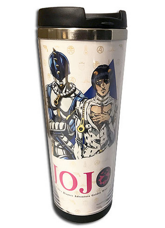 Jojos S4 - Bruno Bucciarati & Zipper Man Tumbler