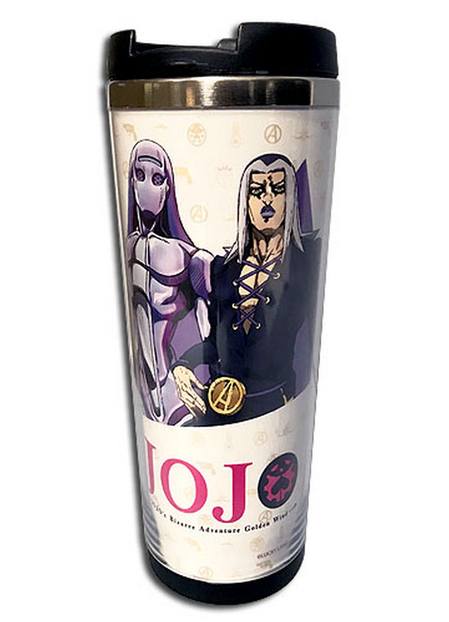 Jojos S4 - Leone Abbacchio & Moody Jazz Tumbler