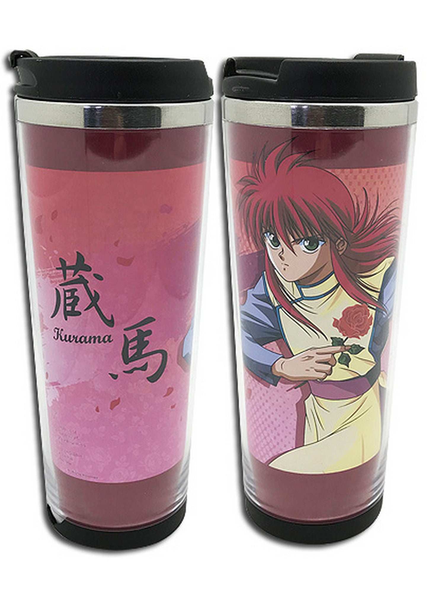Yu Yu Hakusho - Yoko Kurama Pink Tumbler