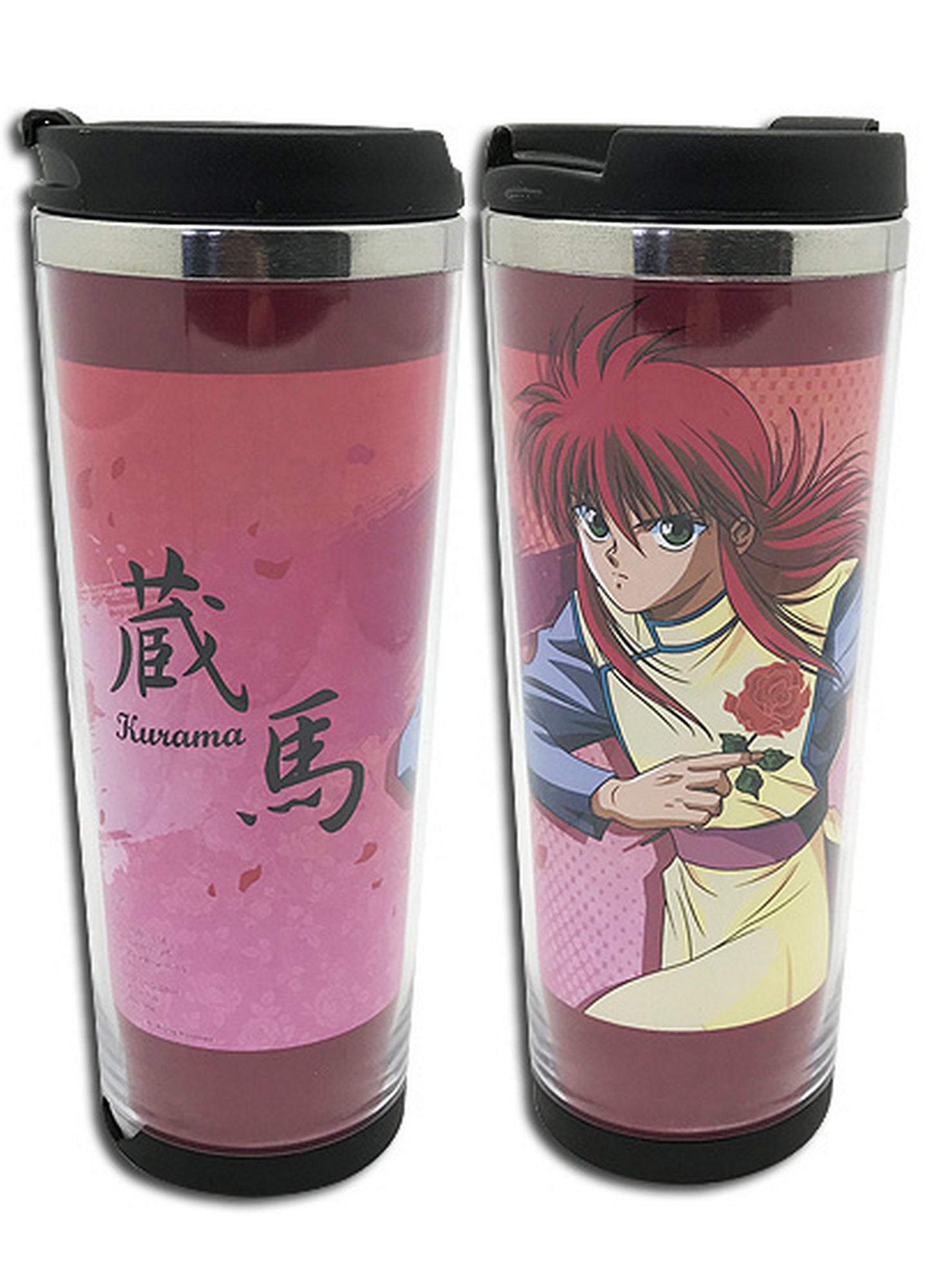 Yu Yu Hakusho - Yoko Kurama Pink Tumbler