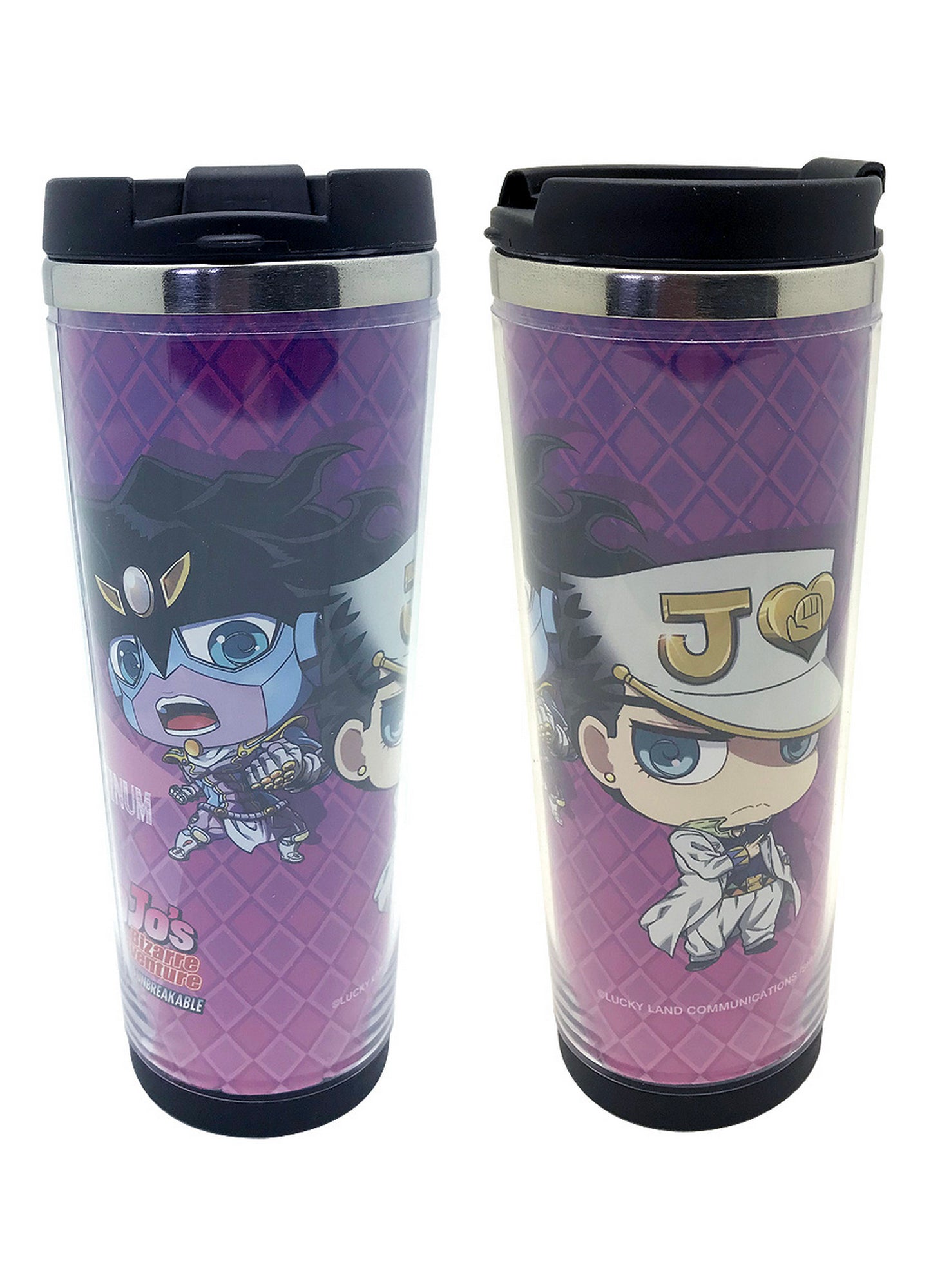 Jojos Bizarre Adventure S3 - SD Jotaro Kujo Purple Tumbler