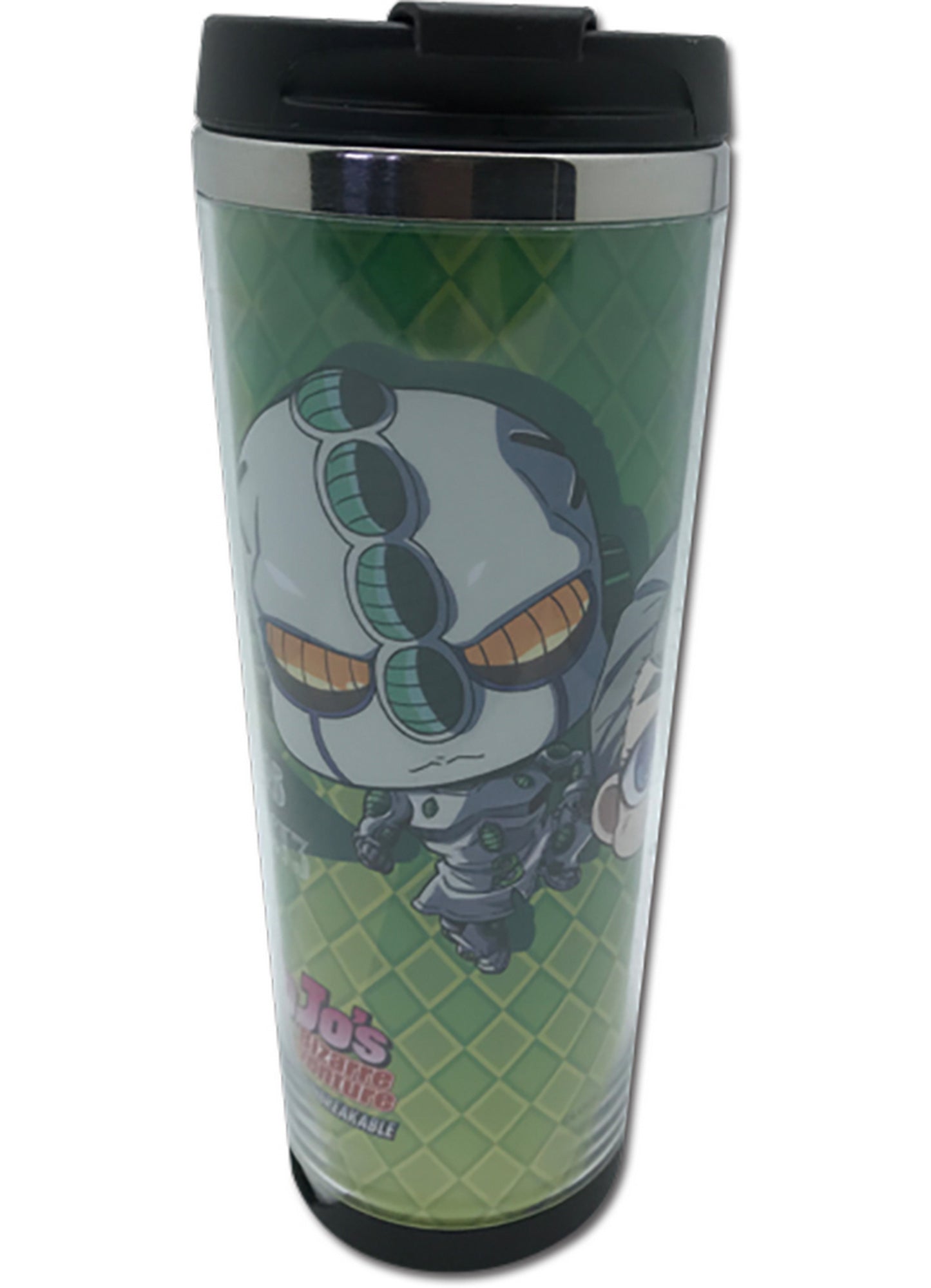 Jojos Bizarre Adventure S3 - SD Koichi Hirose Green Tumbler