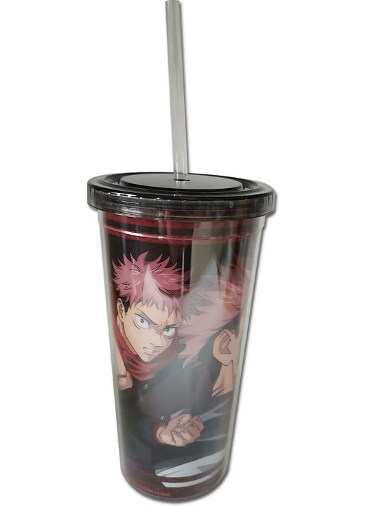 Jujutsu Kaisen - Magazine Art #A Tumbler With Straw