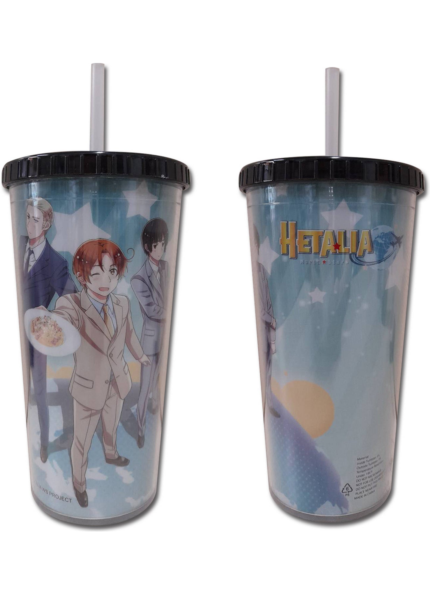 Hetalia Season 7 - Group Tumbler With Straw