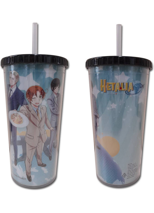 Hetalia Season 7 - Group Tumbler With Straw