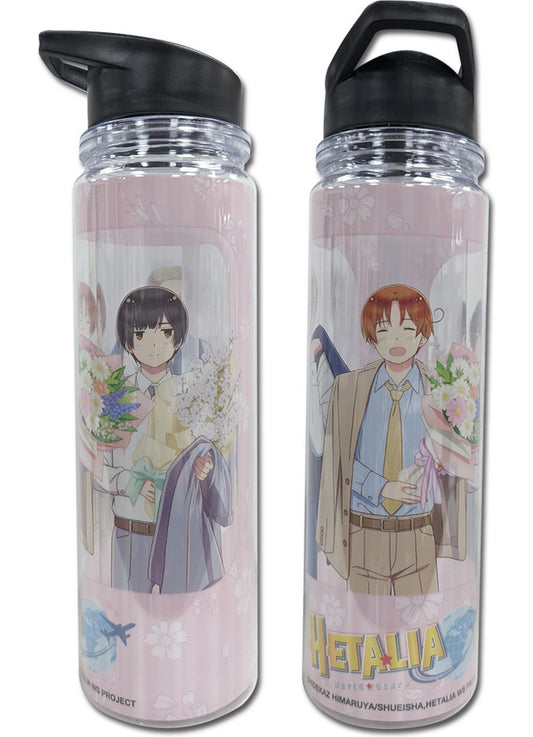 Hetalia S7 - Axis Power Flower Double Wall Water Bottle