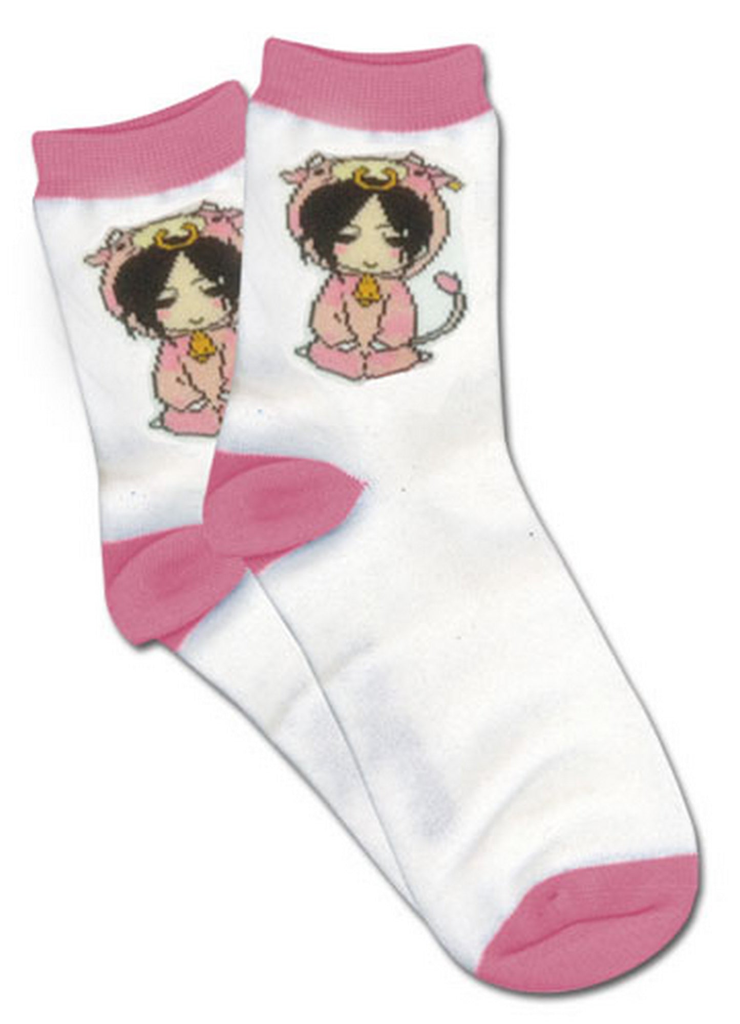 Black Butler - Cow Sebastian Michaelis Socks