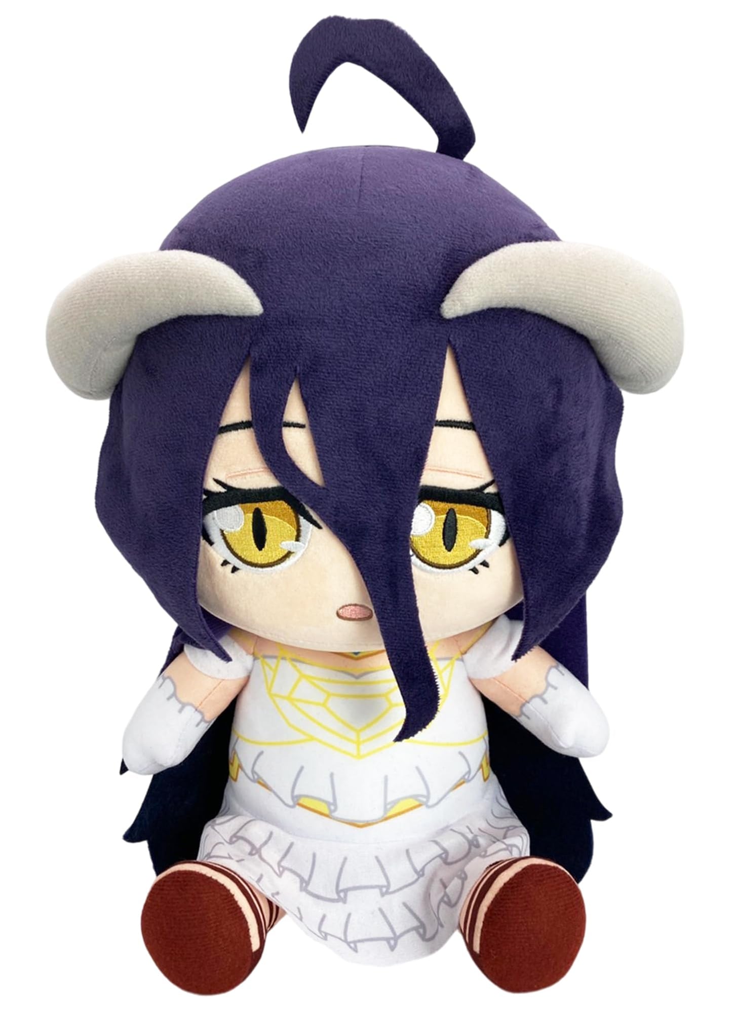 Overlord - Albedo Basic Clothing Sitting Pose Plush 12" H