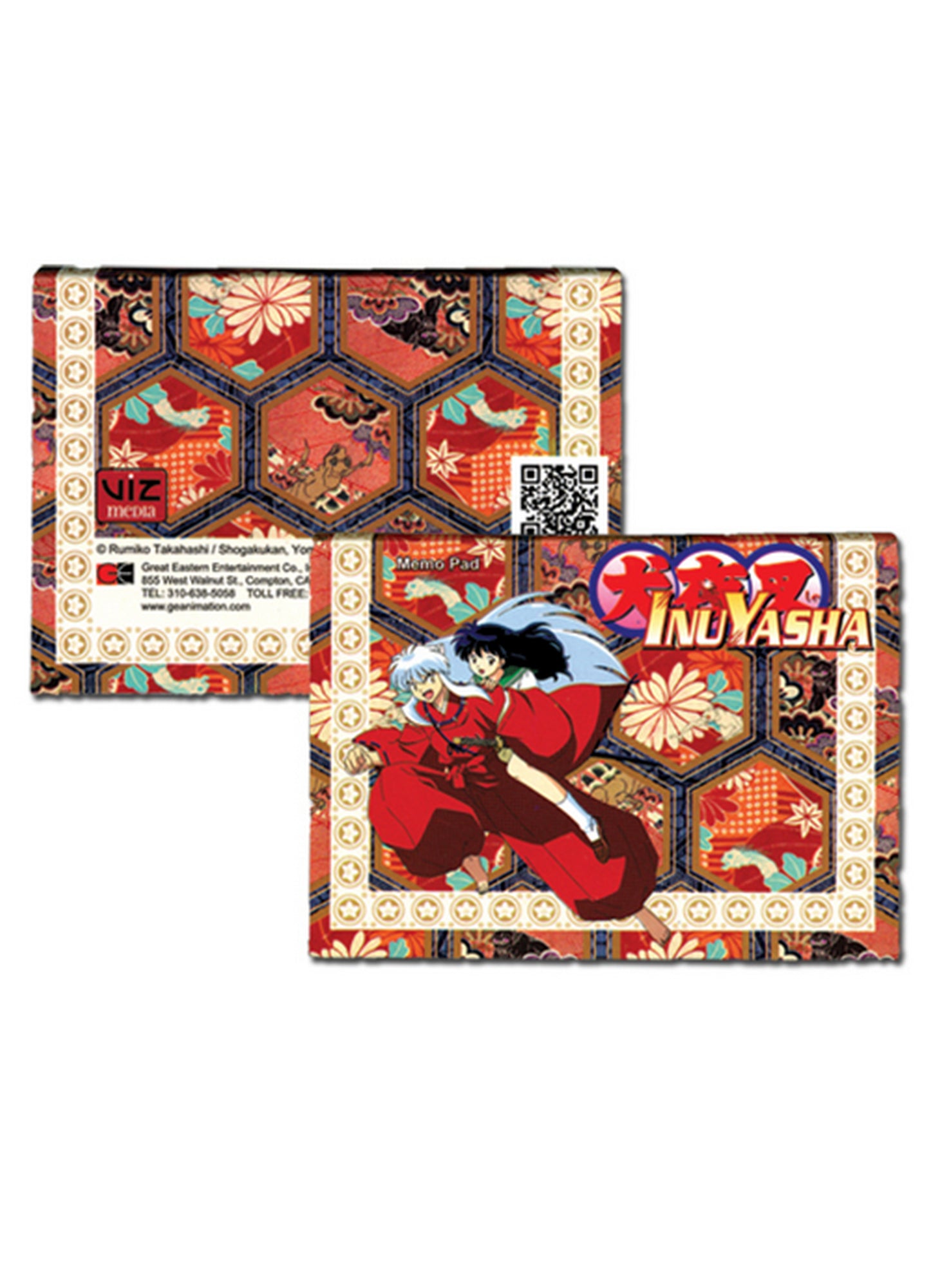 Inuyasha - Inuyasha & Kagome Higurashi Memo Pad