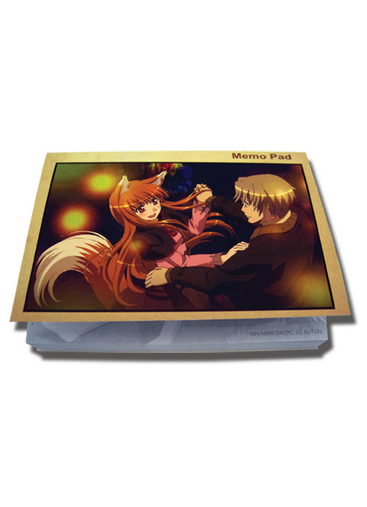 Spice And Wolf - Kraft Lawrence & Holo Memo Pad
