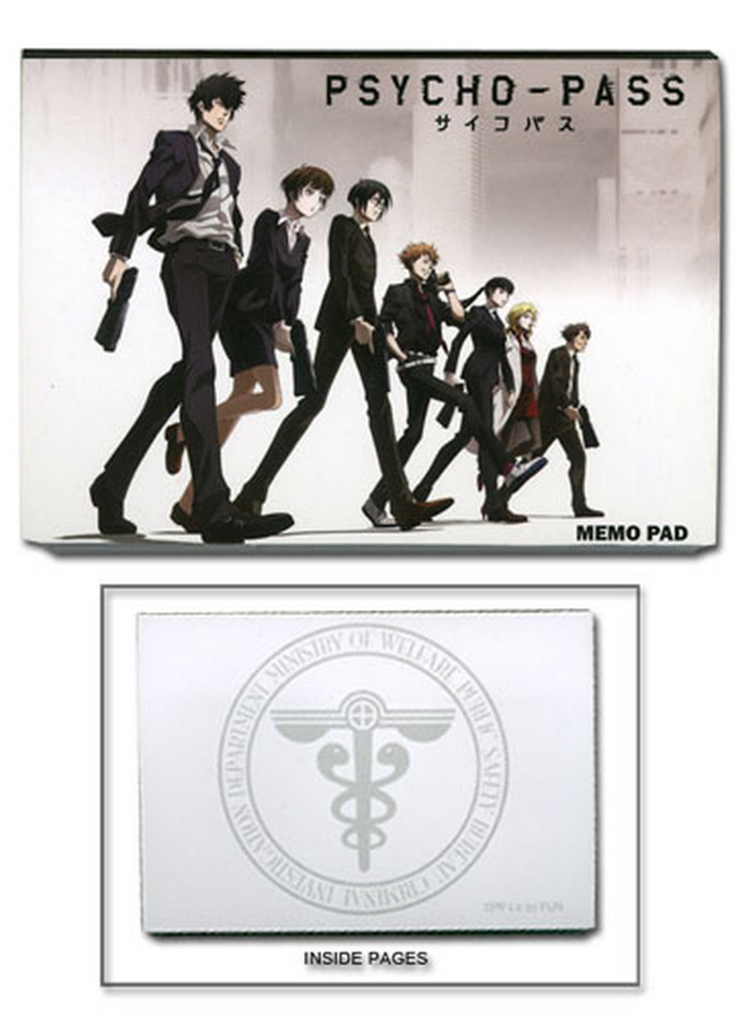 Psycho Pass - Public Safety Bureau Memo Pad