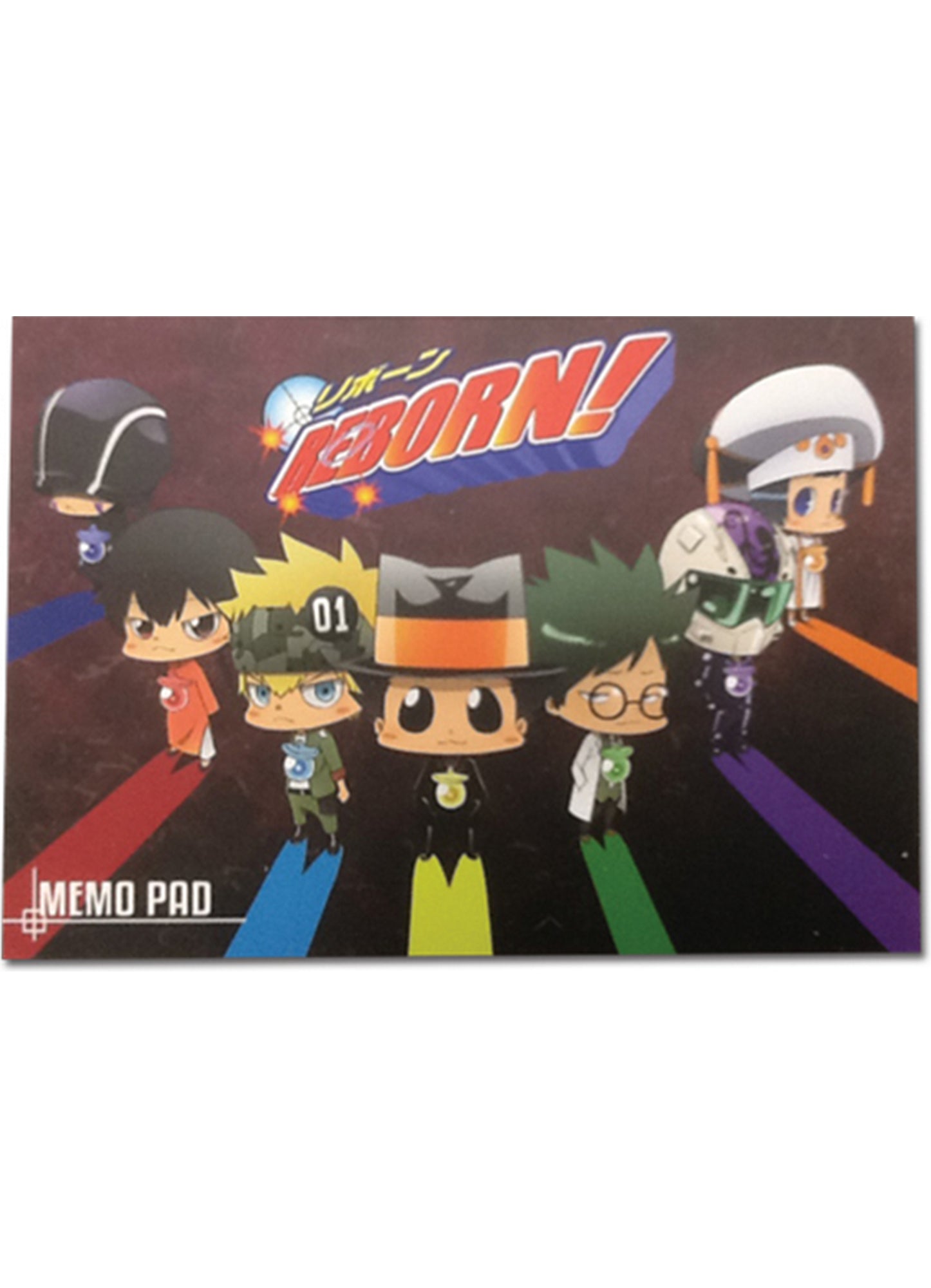 Reborn! - Arcobaleno Memo Pad