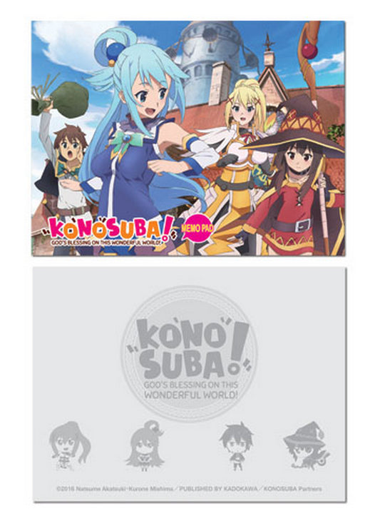 Konosuba - Group Memo Pad