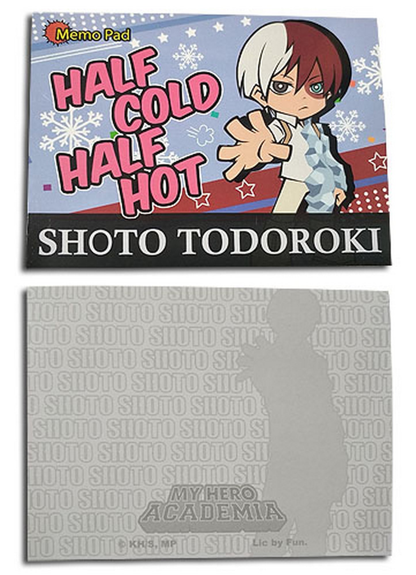 My Hero Academia - Shoto Todoroki Memo Pad