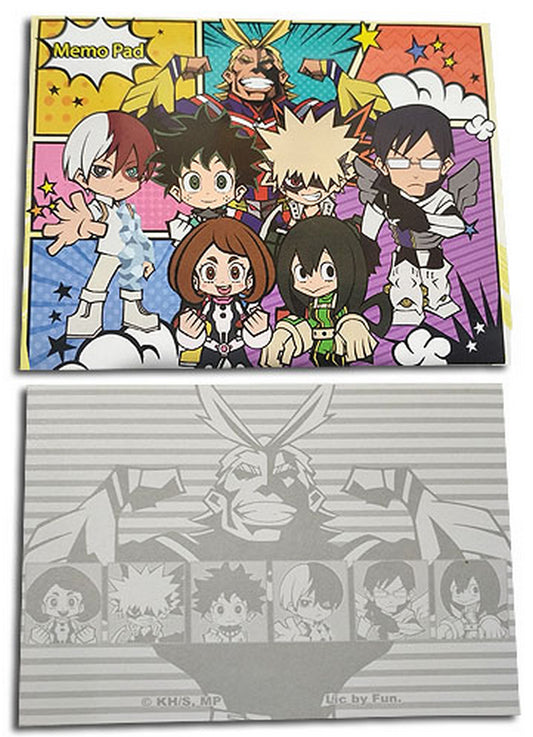 My Hero Academia - SD Group Memo Pad