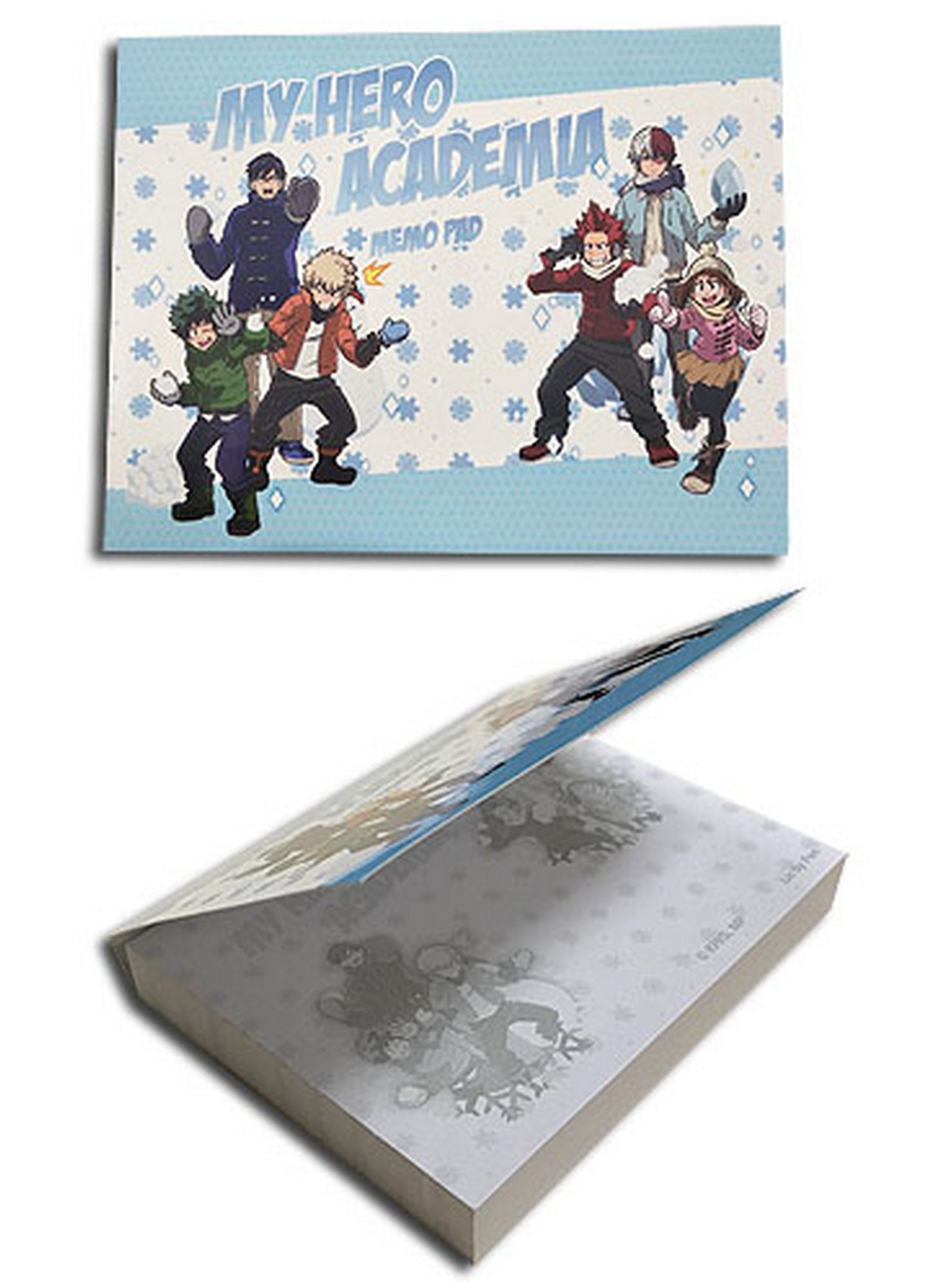 My Hero Academia - Snowball Fight Memo Pad
