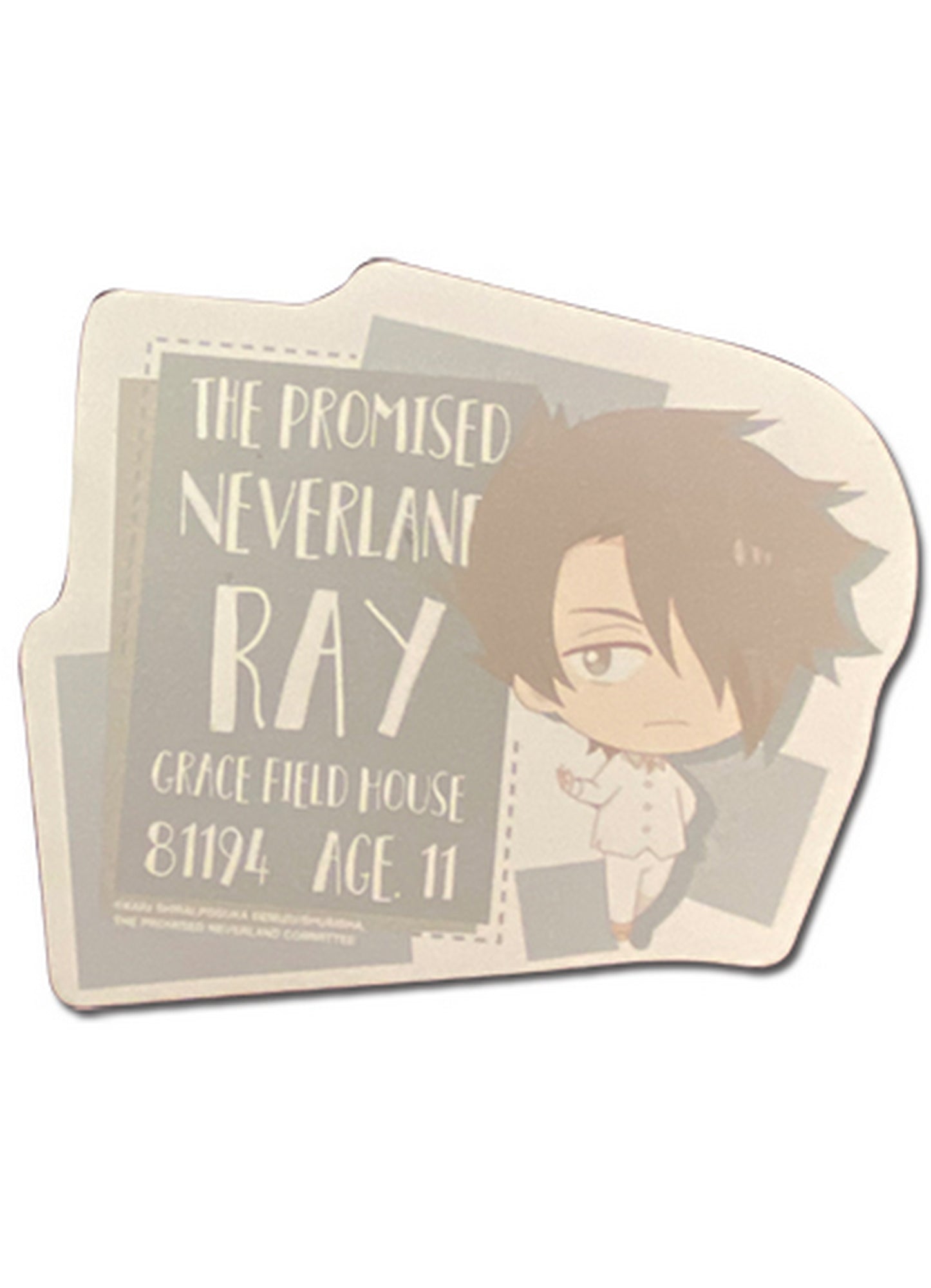 The Promised Neverland - SD Ray Die-Cut Memo Pad