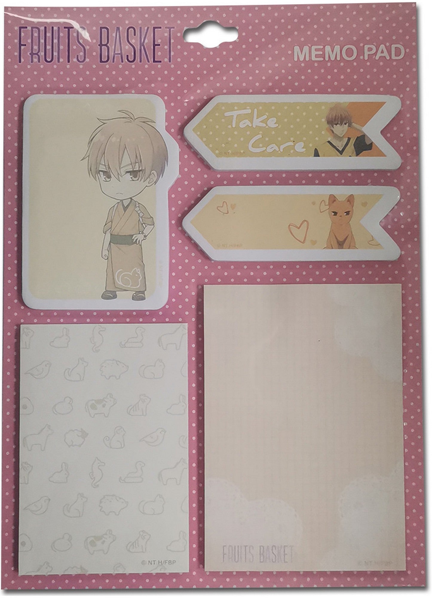 Fruits Basket - Kyo Sohma Die-Cut Memo Pad Set