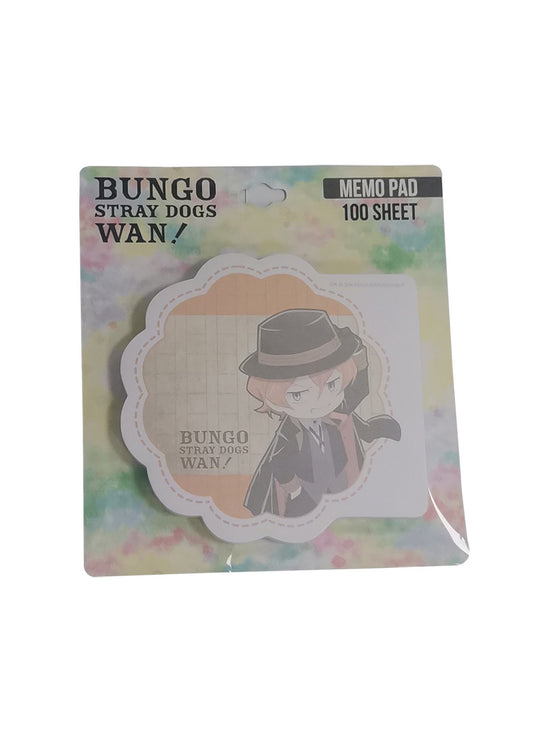 Bungo Stray Dogs Wan - Chuya Nakahara Die-Cut Memo Pad