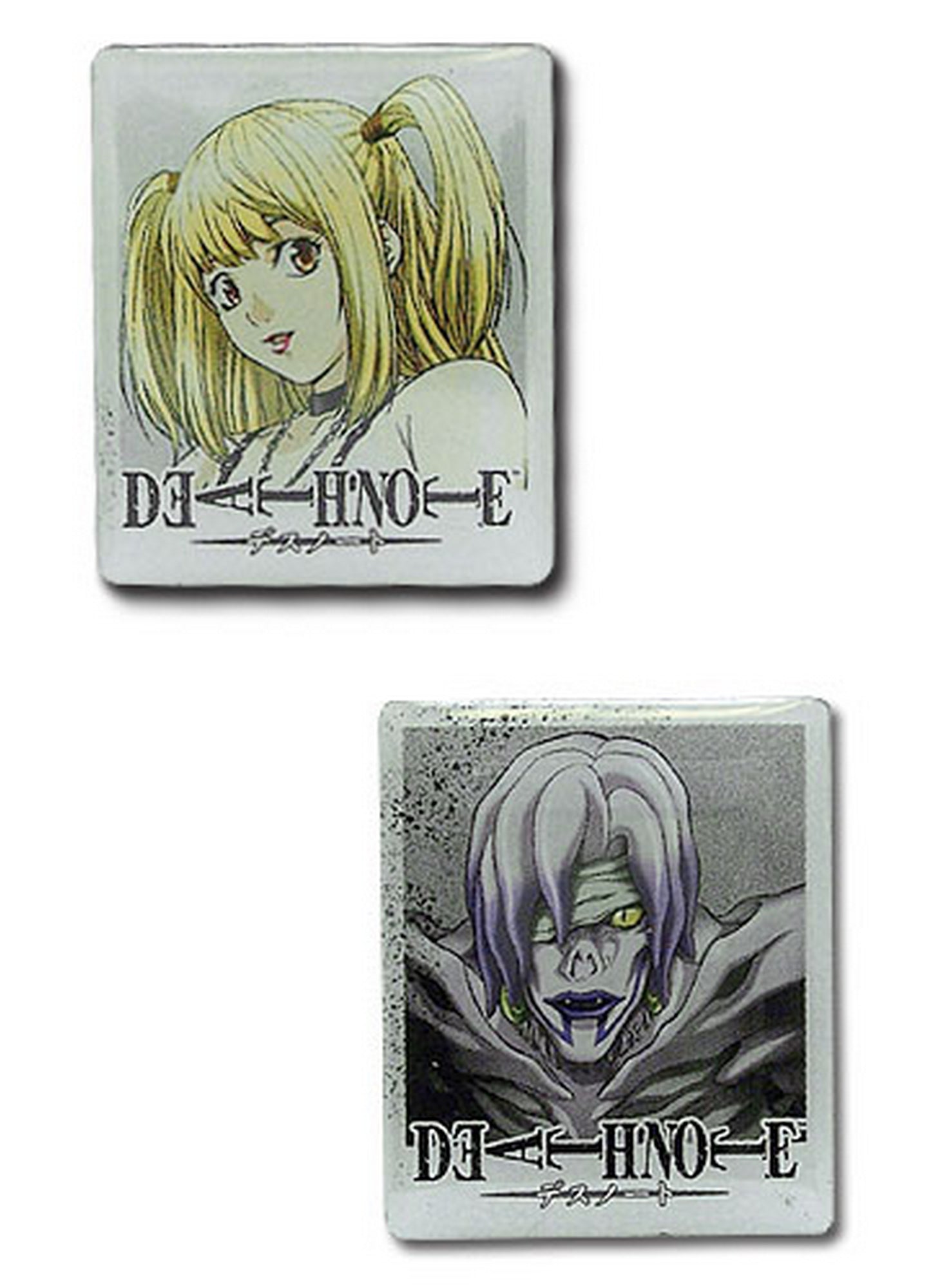 Death Note - Misa Amane & Rem Metal Pin Set