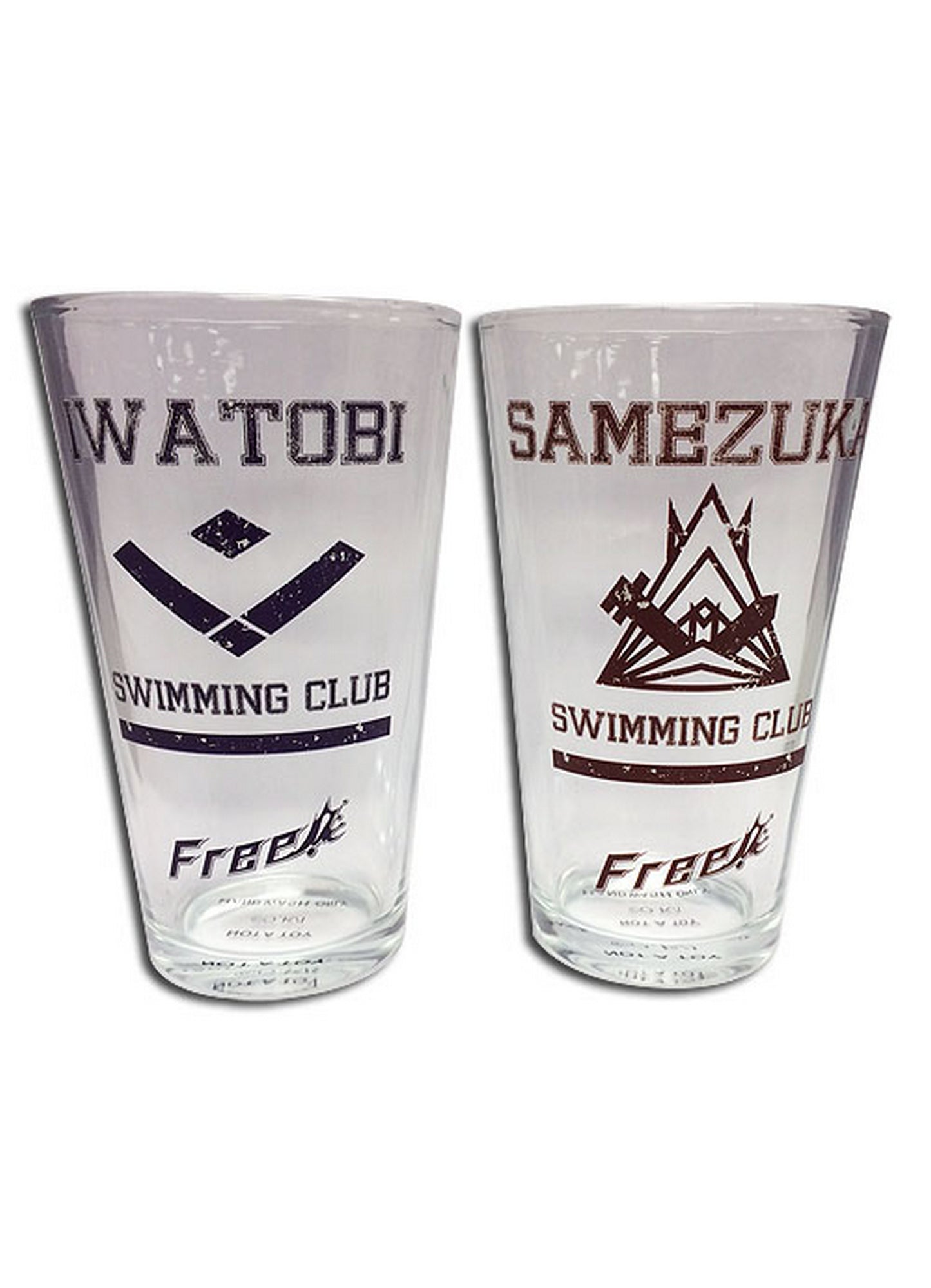 Free! - Set 4 Waterglass