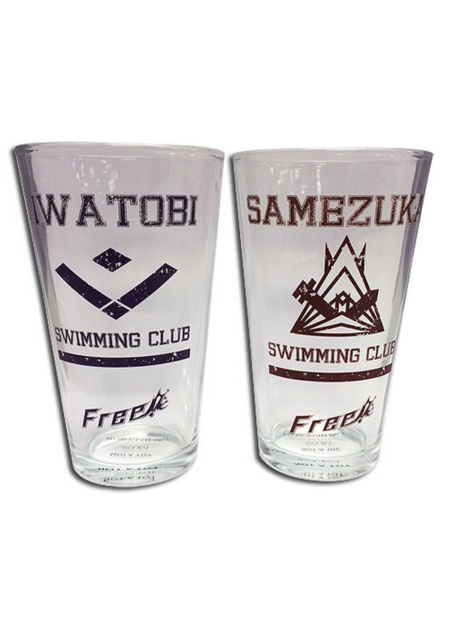 Free! - Set 4 Waterglass