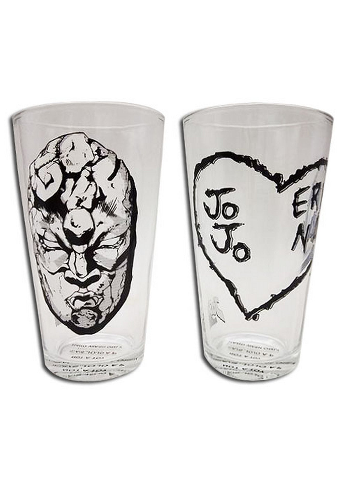Jojos Bizarre Adventure - Set 2 Waterglass