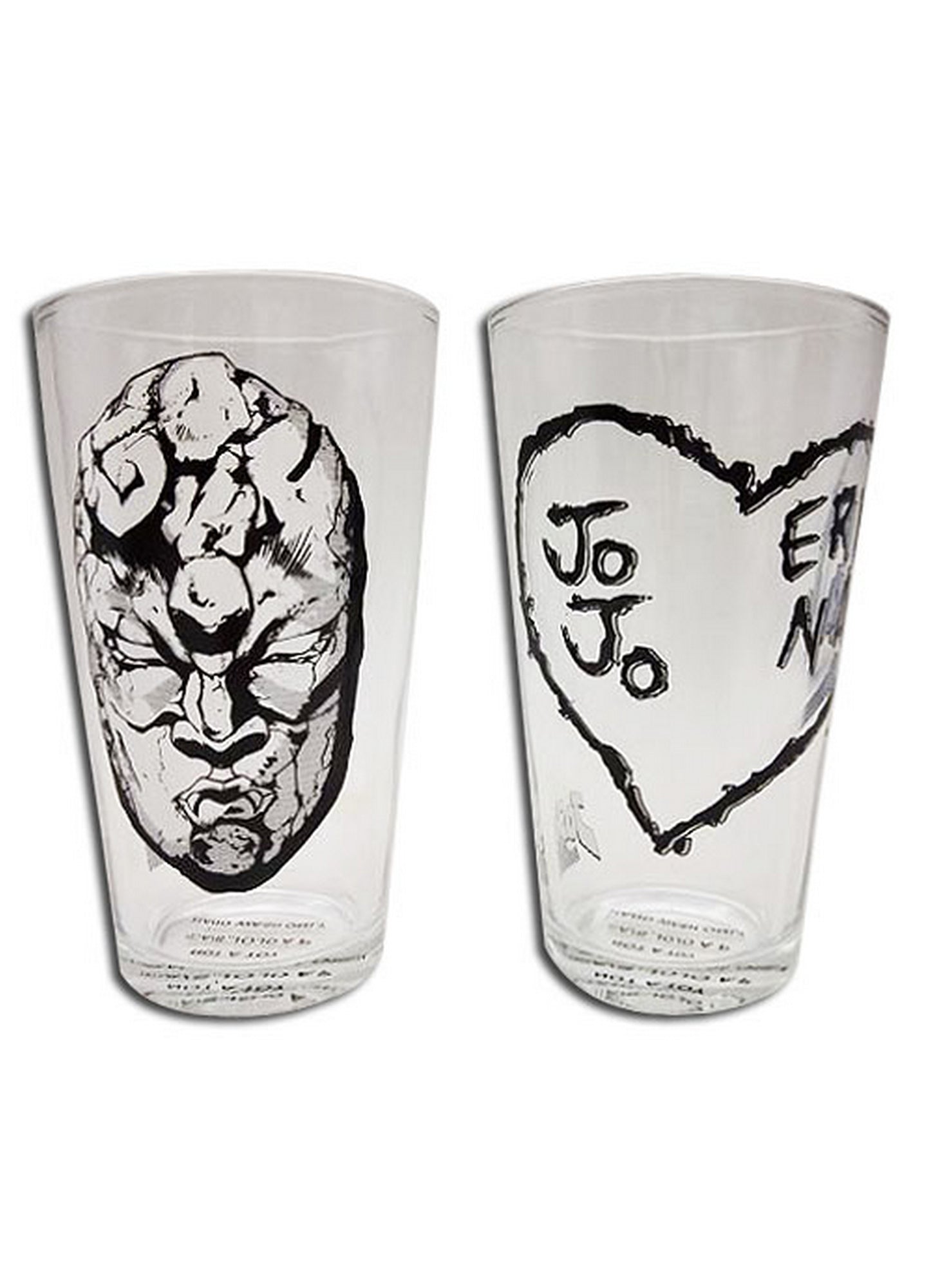Jojos Bizarre Adventure - Set 2 Waterglass