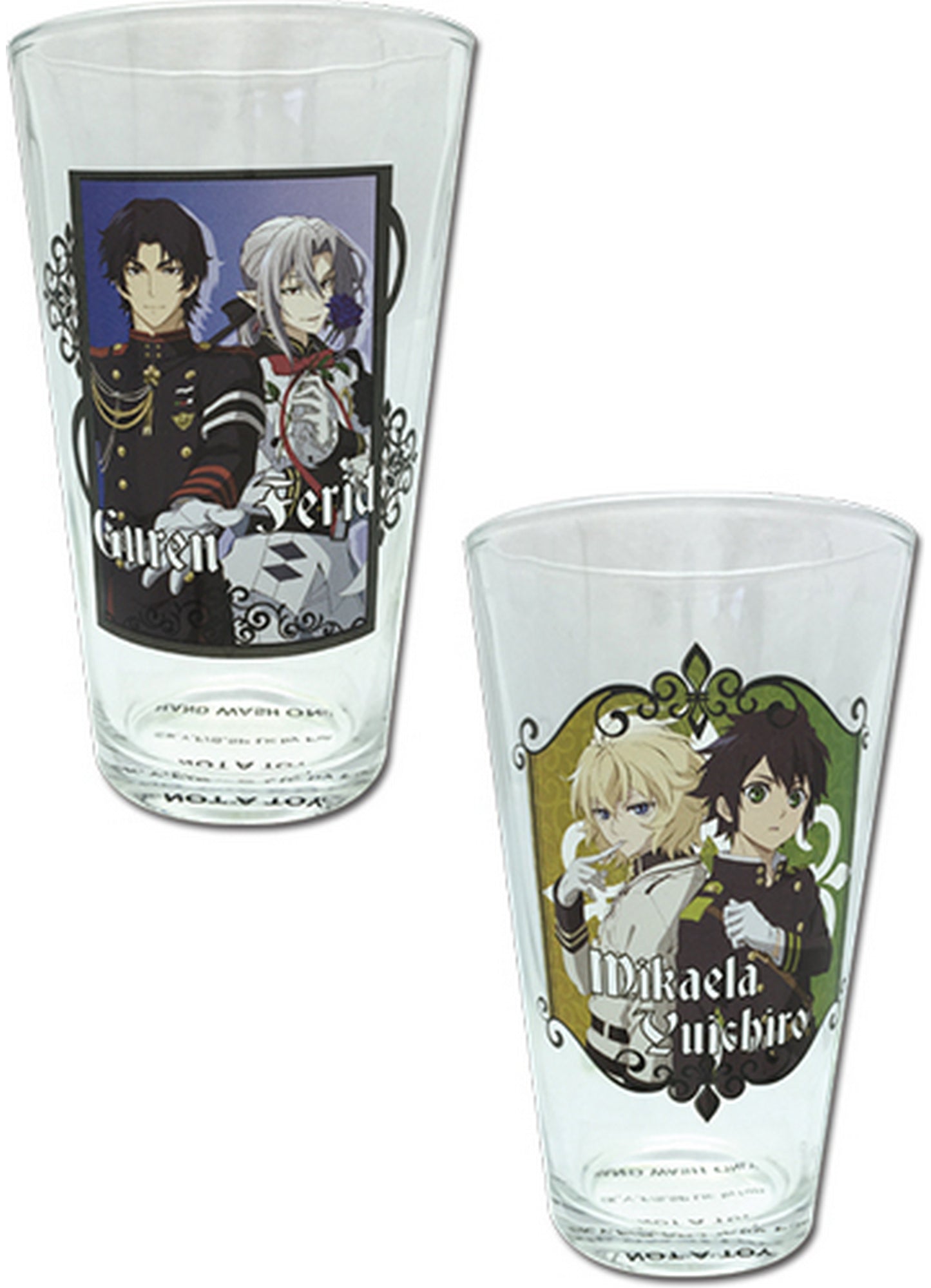 Seraph Of The End - Set 1 Waterglass