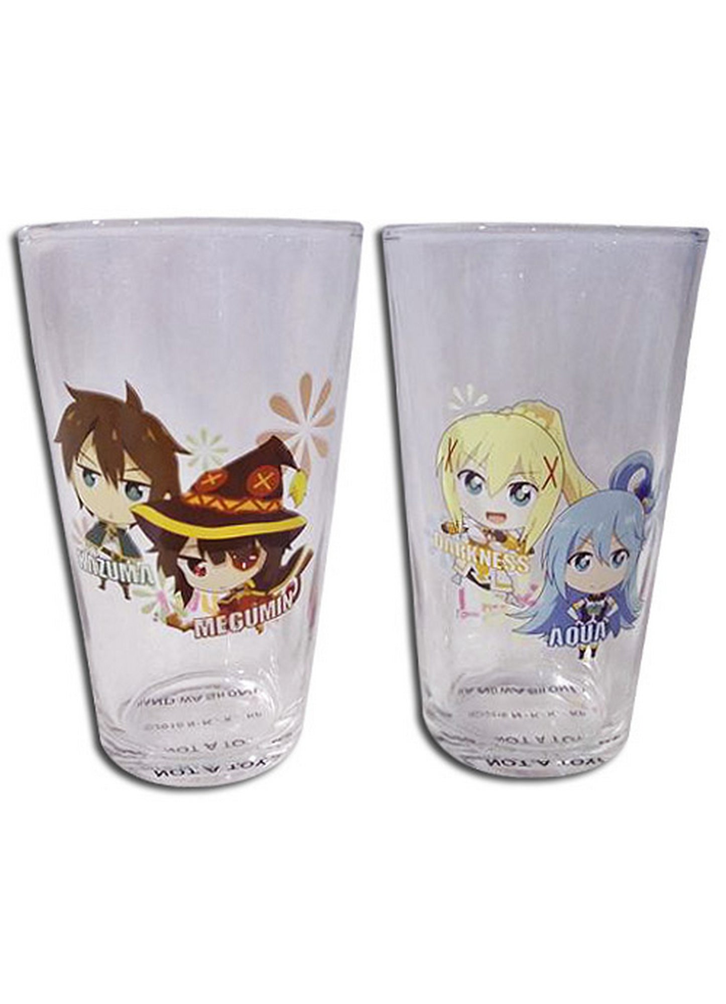 Konosuba - Set 1 Waterglass