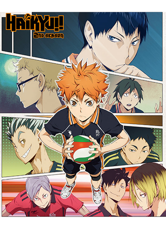 Haikyu S2 - Key Art 2 Sublimation Throw Blanket 46"W x 60"H