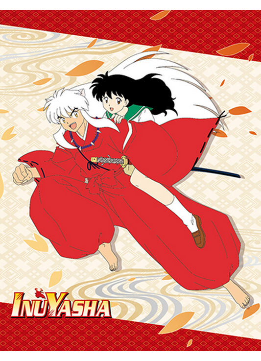 Inuyasha - Kagome Higurashi & Inuyasha Sublimation Throw Blanket 46"W x 60"H