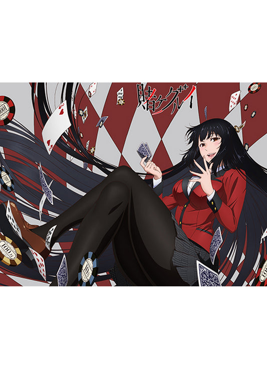 Kakegurui - Yumeko Jabami Sublimation Throw Blanket 46"W x 60"H