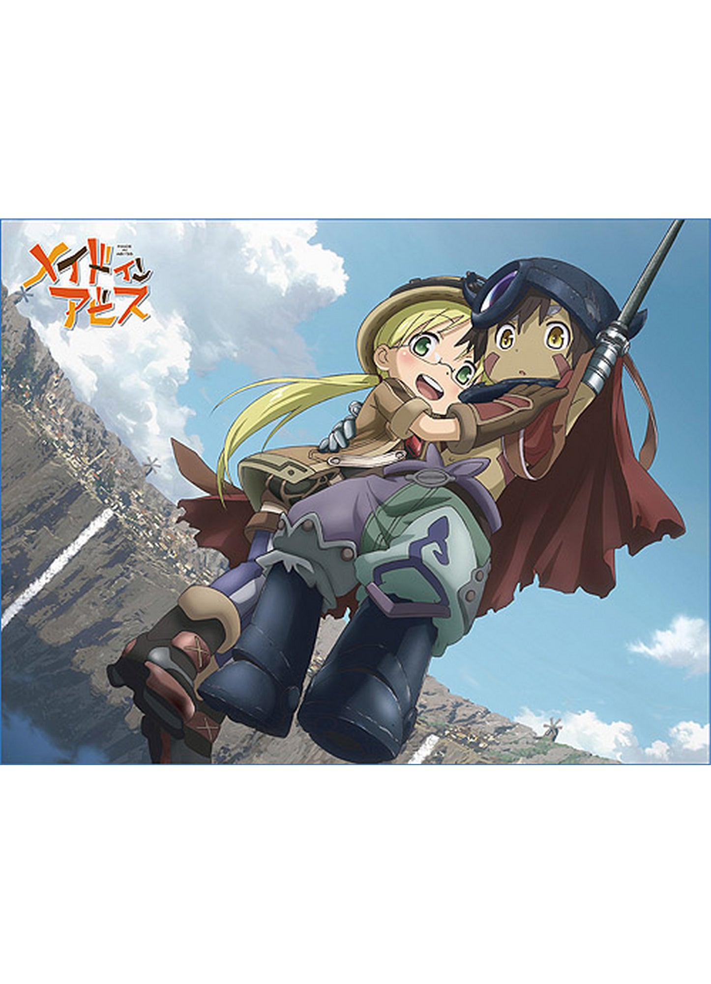 Made In Abyss - Riko & Reg 1 Sublimation Throw Blanket 46"W x 60"H