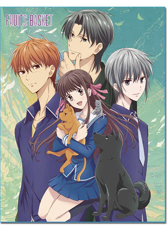 Fruits Basket - Key Art Sublimation Throw Blanket 46"W x 60"H