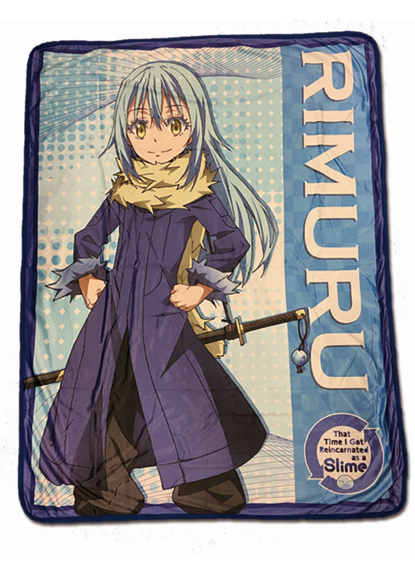 That Time I Got Reincarnated As A Slime - Rimuru Tempest Sublimation Throw Blanket 46"W x 60"H