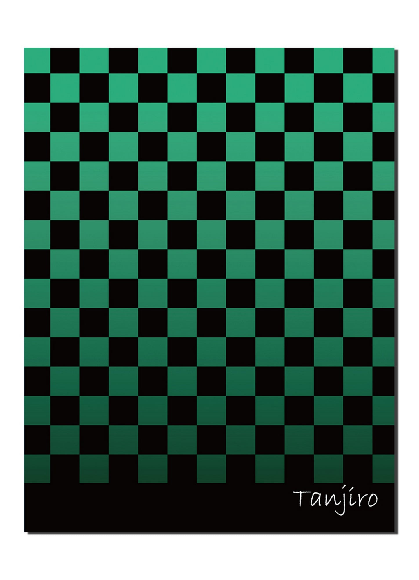 Demon Slayer - Tanjiro Kamado Patten Sublimation Throw Blanket 46"W x 60"H