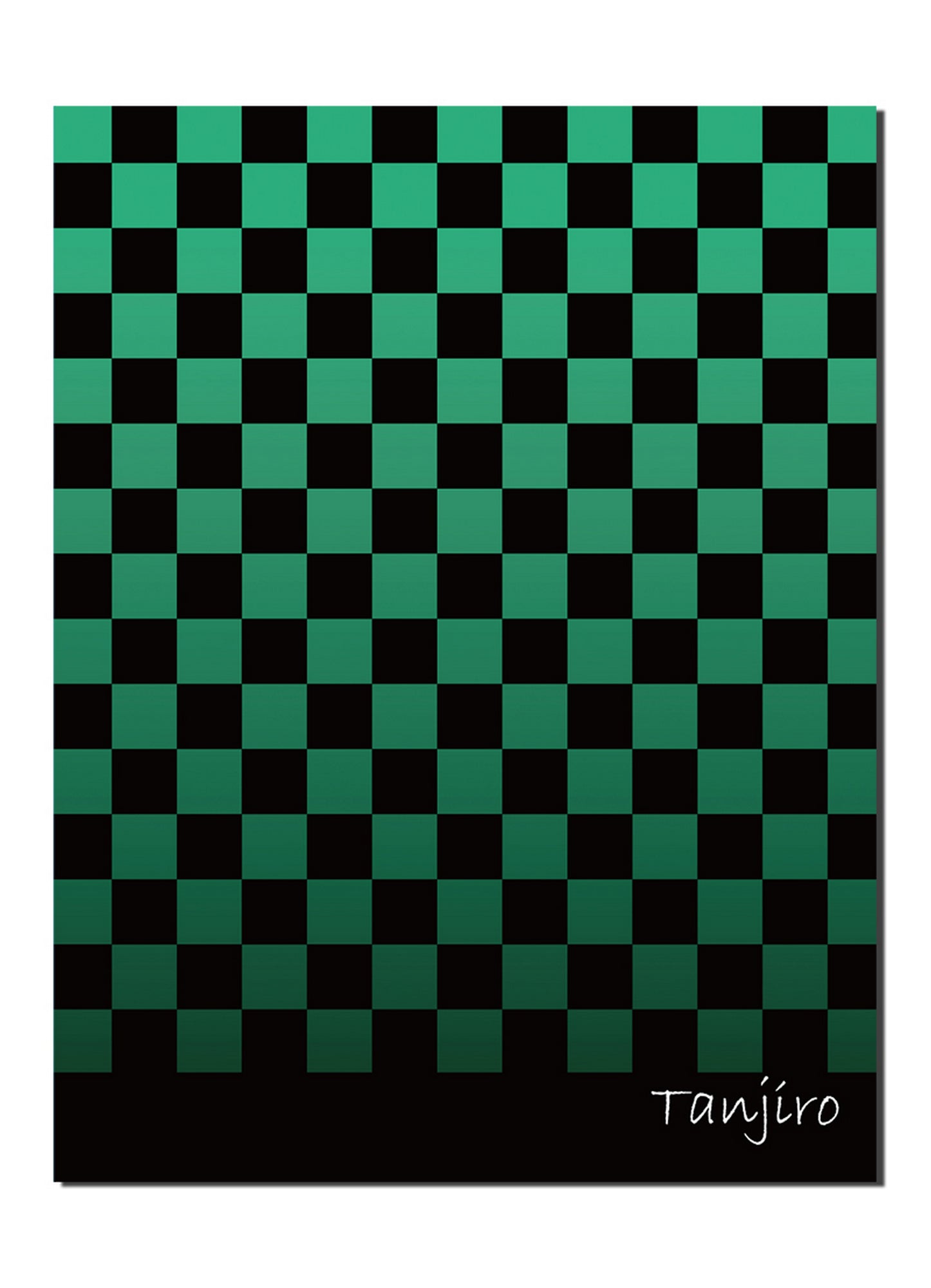 Demon Slayer - Tanjiro Kamado Patten Sublimation Throw Blanket 46"W x 60"H